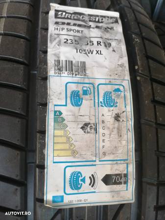 Anvelopa noua vara 235/55 R19 BRIDGESTONE DUELER HP SPORT 105W XL - 1