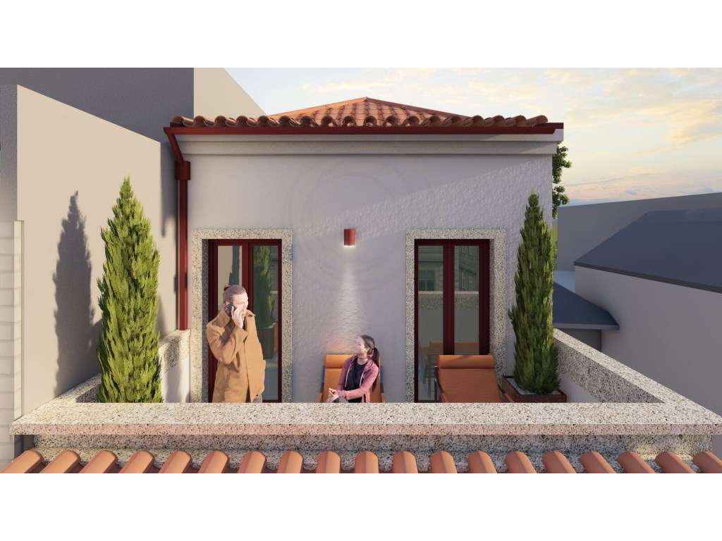 T0 com arrumos, na Rua Coelho Neto, Porto-3