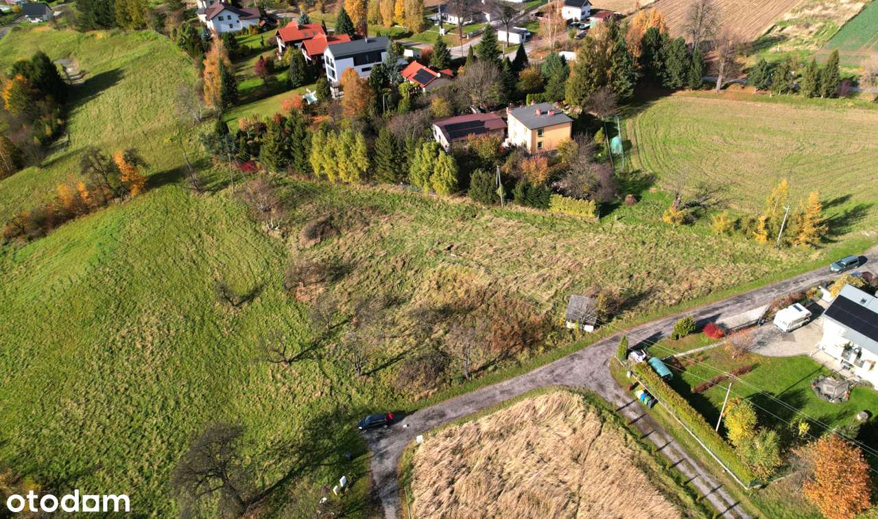 Widokowa działka budowlana 3242m² z pozwoleniem na budowę w Skoczowie - Pełny obrazek: 4/20