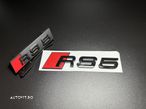 Set embleme Premium Audi RS5 Negru / Roșu - 2