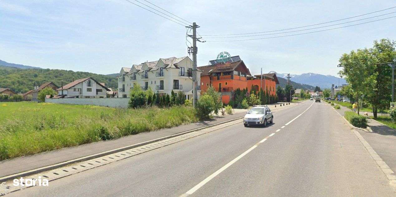 Teren  pentru casa cu panorama spre munti si Cetatea Rasnovului-4