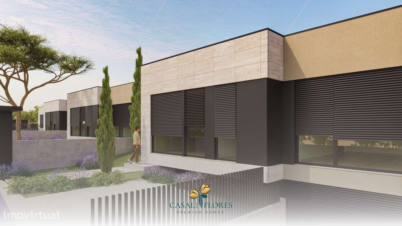 CASAL DAS FLORES: Moradia Premium com Jardim Privado – A partir de-11