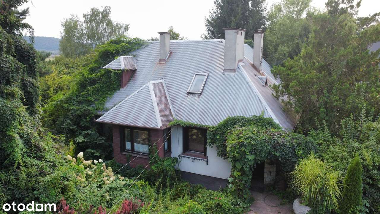 WIĘCKOWICE-DOM WOLNOSTOJĄCY. PRZESTRZEŃ, CISZA, ZIELEŃ.-1