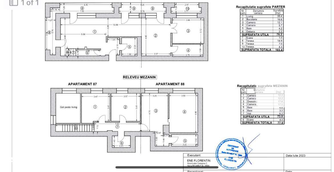 Loft 5 camere, 180 mp, Aviației – Promenada Mall-14