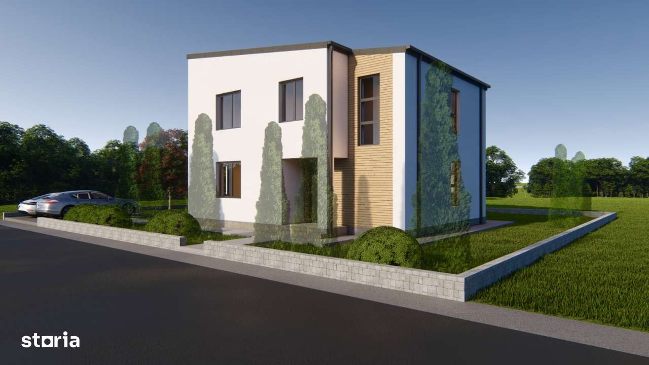 600 mp teren! 120 mp utili! CANALIZARE! Vila 4 camere, Valea Lupului - Imagine principală: 2/11