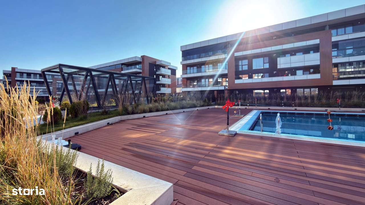 Apartament 3 camere cu Gradina | 207mp | Mobilat | Parcare | Piscina-10