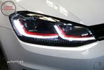 Faruri LED RHD VW Golf 7 VII (2012-2017) Facelift G7.5 GTI Look cu Semnal Dinamic- livrare gratuita - 8