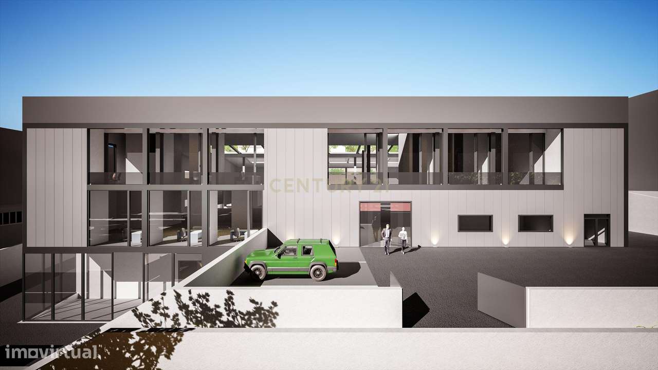 Terreno com Projeto de Armazém em zona industrial de Famões - Grande imagem: 4/7