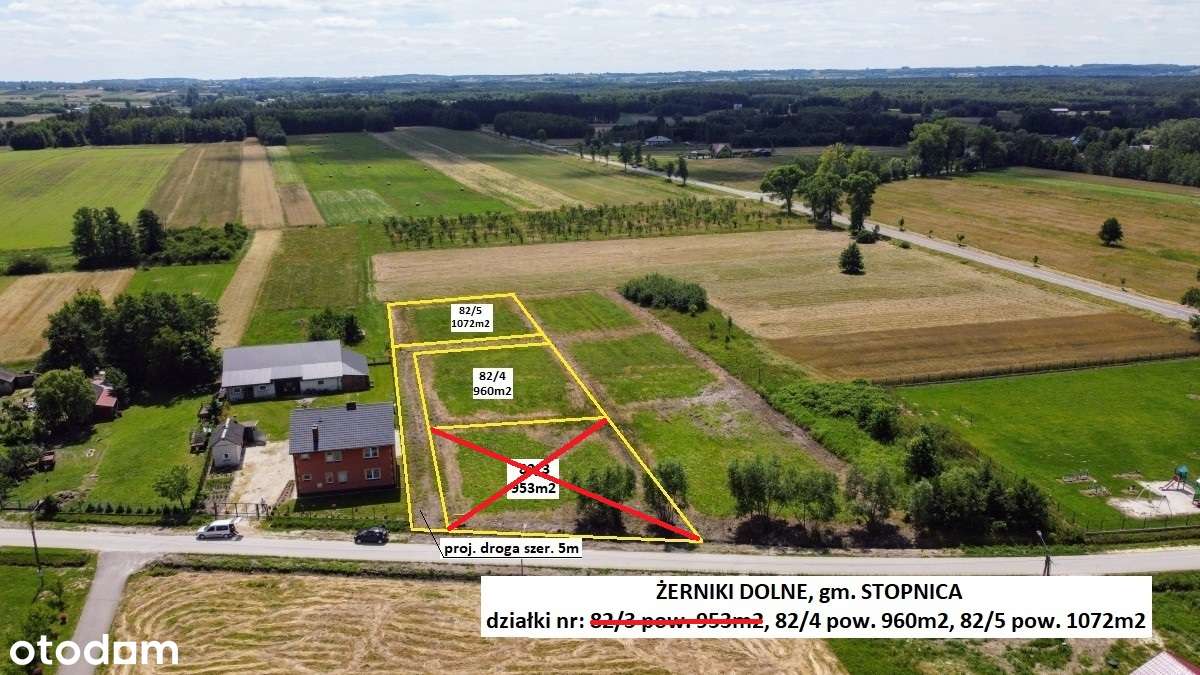 Najtańsza działka budowlana k.Buska Zdrój (WZ) 960m2 cena tylko 24.900 - Pełny obrazek: 5/19