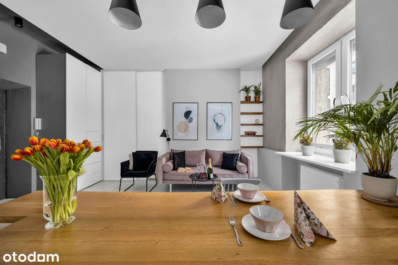 Nowoczesny apartament w zabytkowej kamienicy.-2