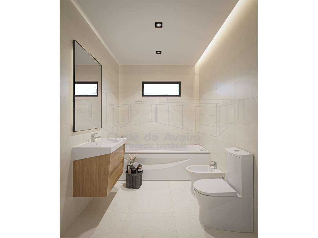 Moradia Geminada T3 com Anexos e Jardim -Aradas-15