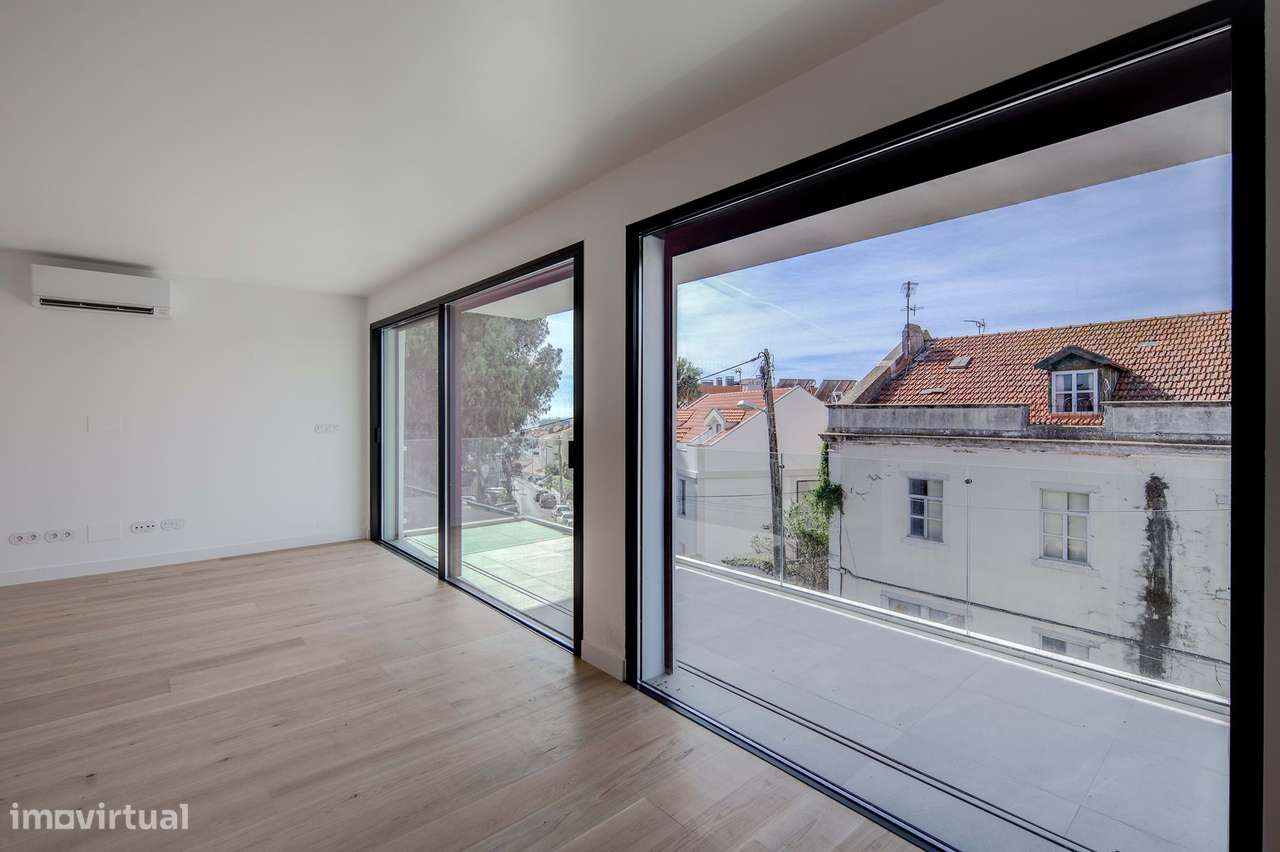 Penthouse duplex com terraço e vista mar, Monte do Estoril, Cascais - Grande imagem: 3/52