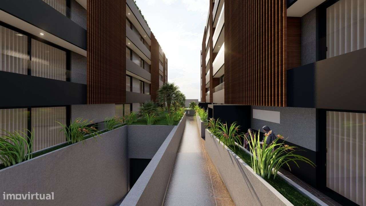 Apartamentos T3 no condomínio fechado Twin22, no centro de Espinho - Grande imagem: 5/16