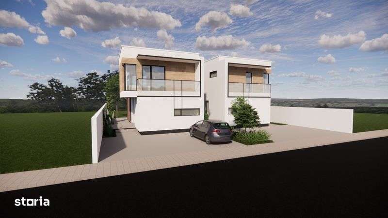 Teren de vanzare Sacalaz cu autorizatie pentru duplex - Imagine principală: 5/8