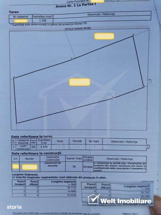 Manastur, Groapa Mosului, teren 1464 mp, intravilan, PUD + AC in lucru - Imagine principală: 3/5