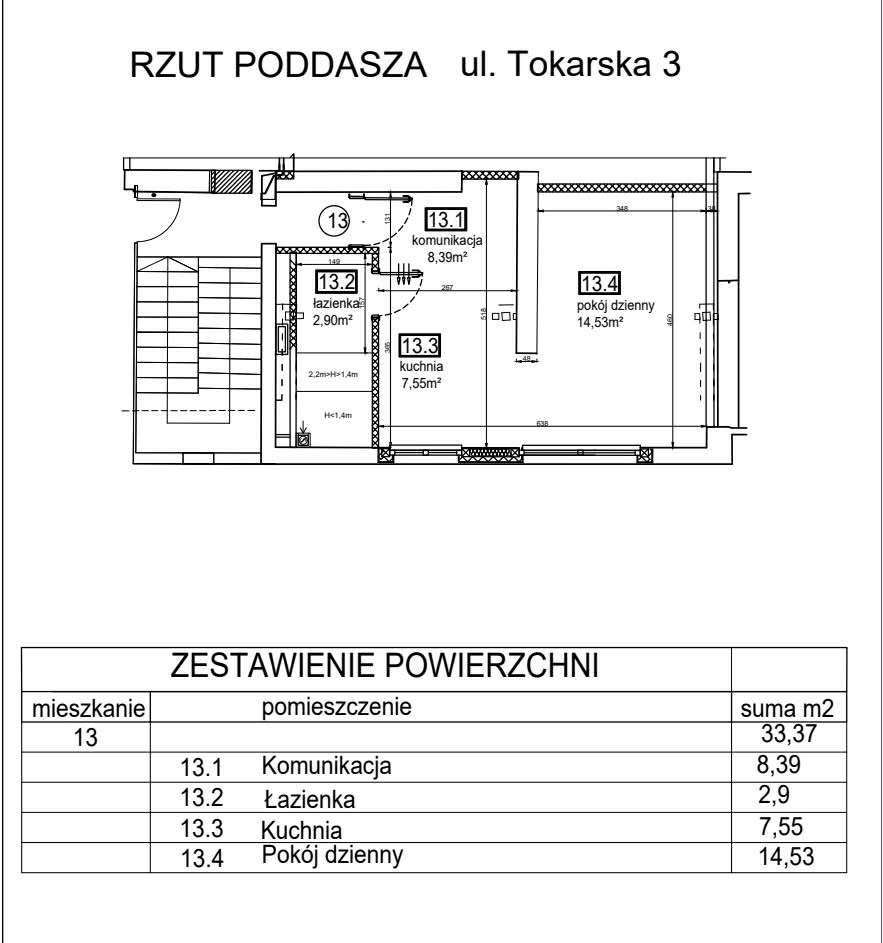 Rolna - kawalerka z antresolą, wszystko nowe-7