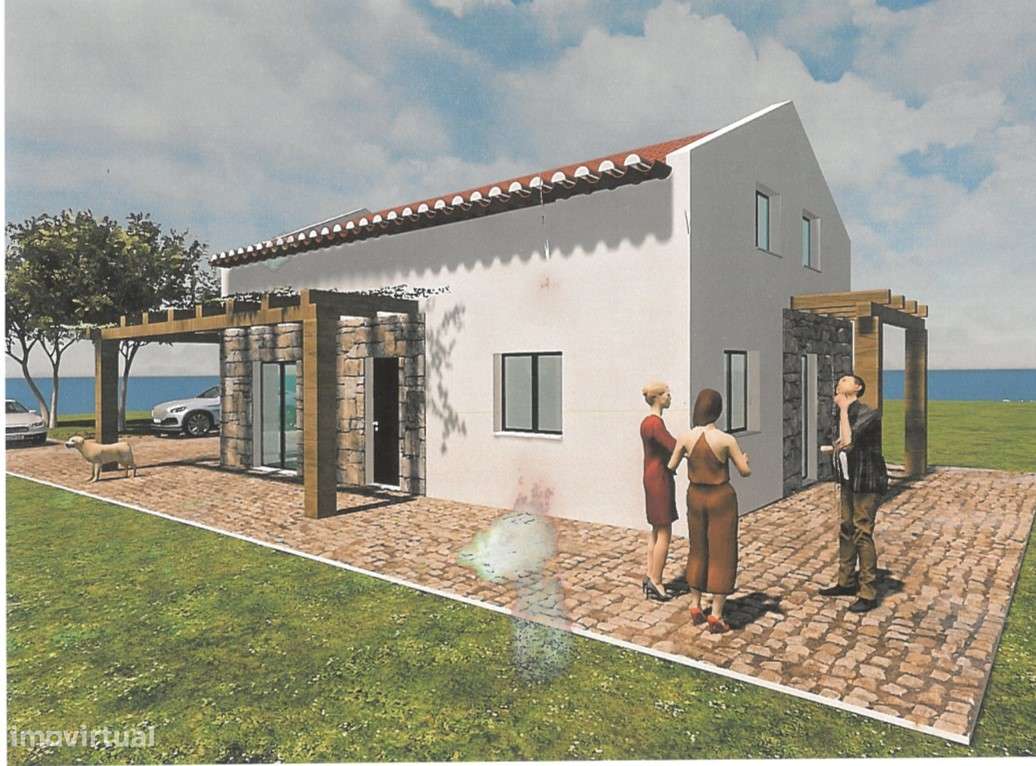 Terreno Plano com Moradia de 104 m² para Concluir - Grande imagem: 5/25