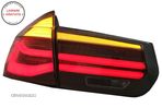 Stopuri LED M Look Black Line BMW Seria 3 F30 (2011-2019) LCI Design cu Semnal Din- livrare gratuita - 8