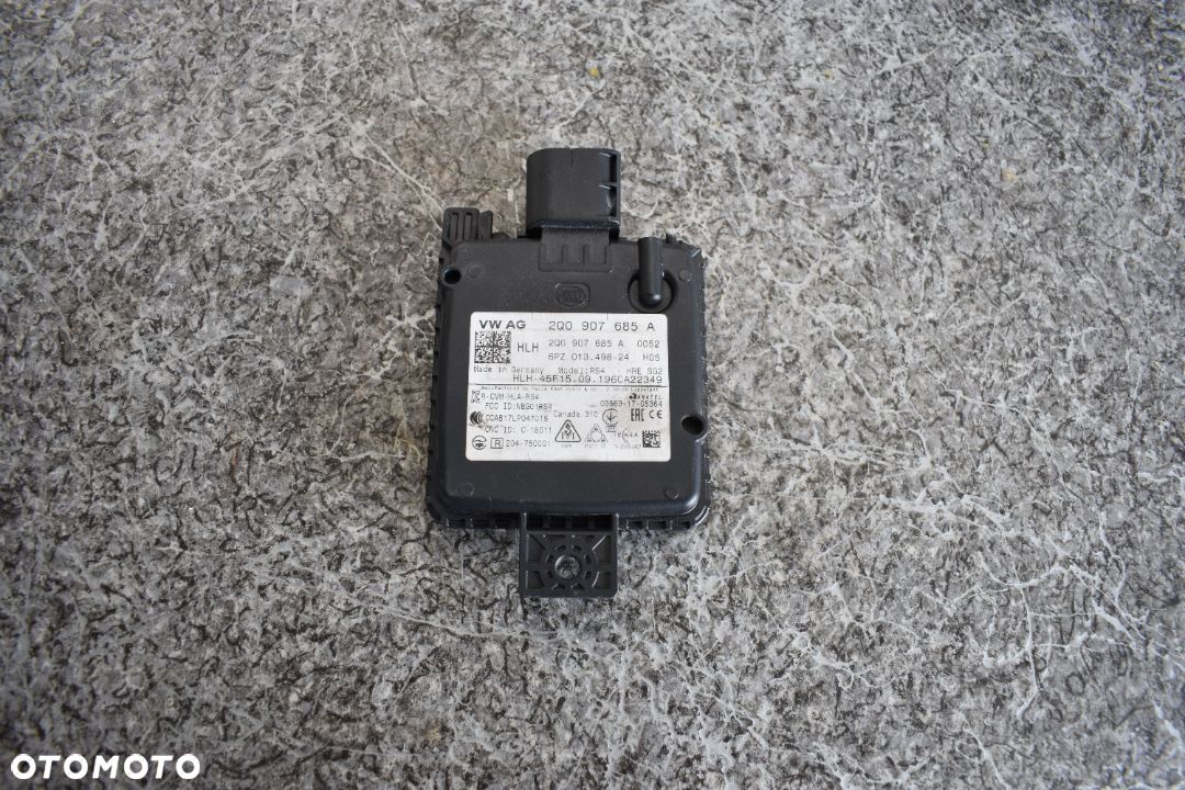 MODUŁ ASYSTENT PASA RUCHU VW AUDI 2Q0907685A - 1