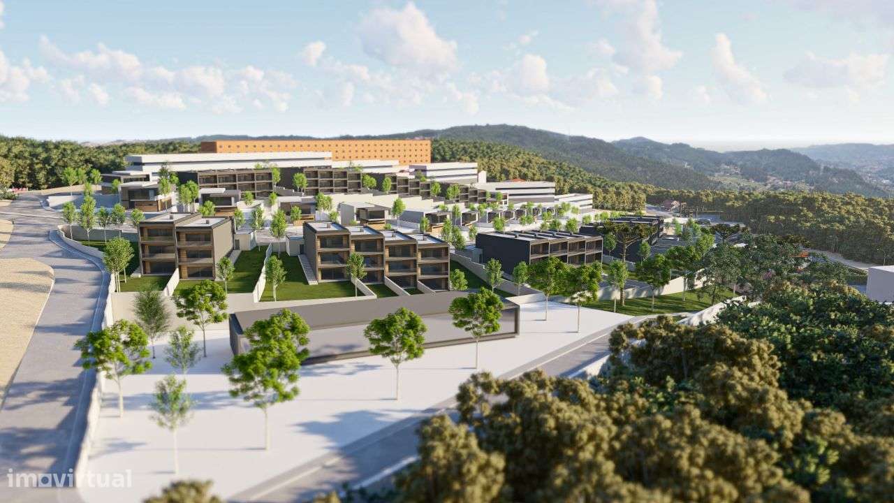 Moradia T3 em construção com duas Salas em Cristelo, Paredes-19