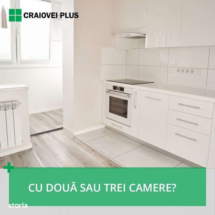 3 camere Craiovei etaj 1-9