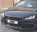 GRELHA DIANTEIRA PARA AUDI TT 8S LOOK RS 15-19 PRETO - 2