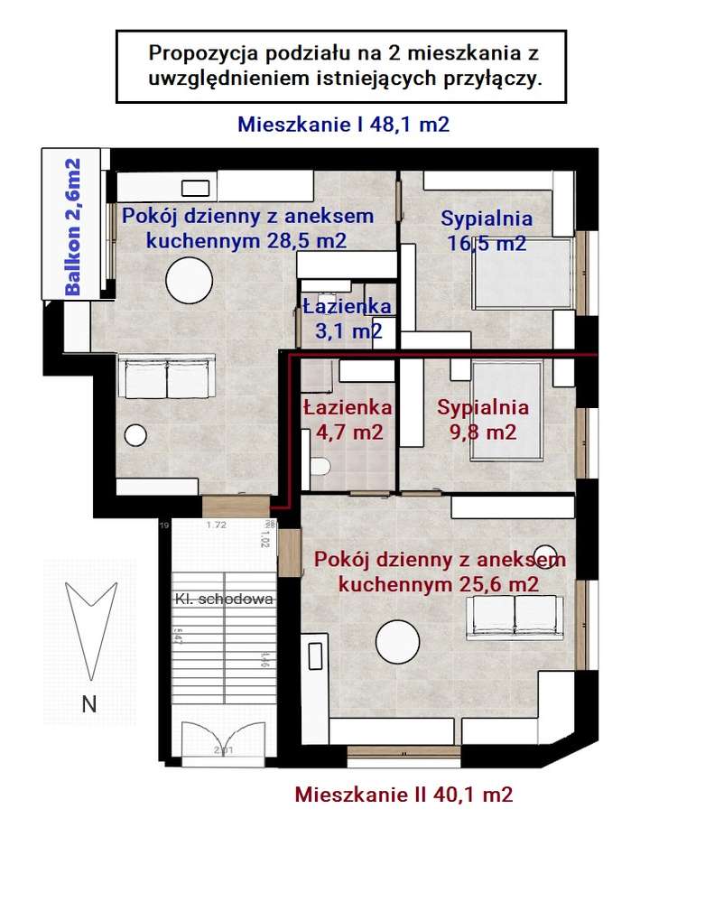 85 m2 dla inwestorów. 100metrów od 3-go Maja. Zwrot 79.000zl rocznie.-7