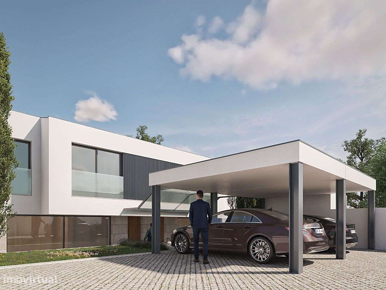 Deslumbrantes moradias a 100metros da praia - Grande imagem: 5/24