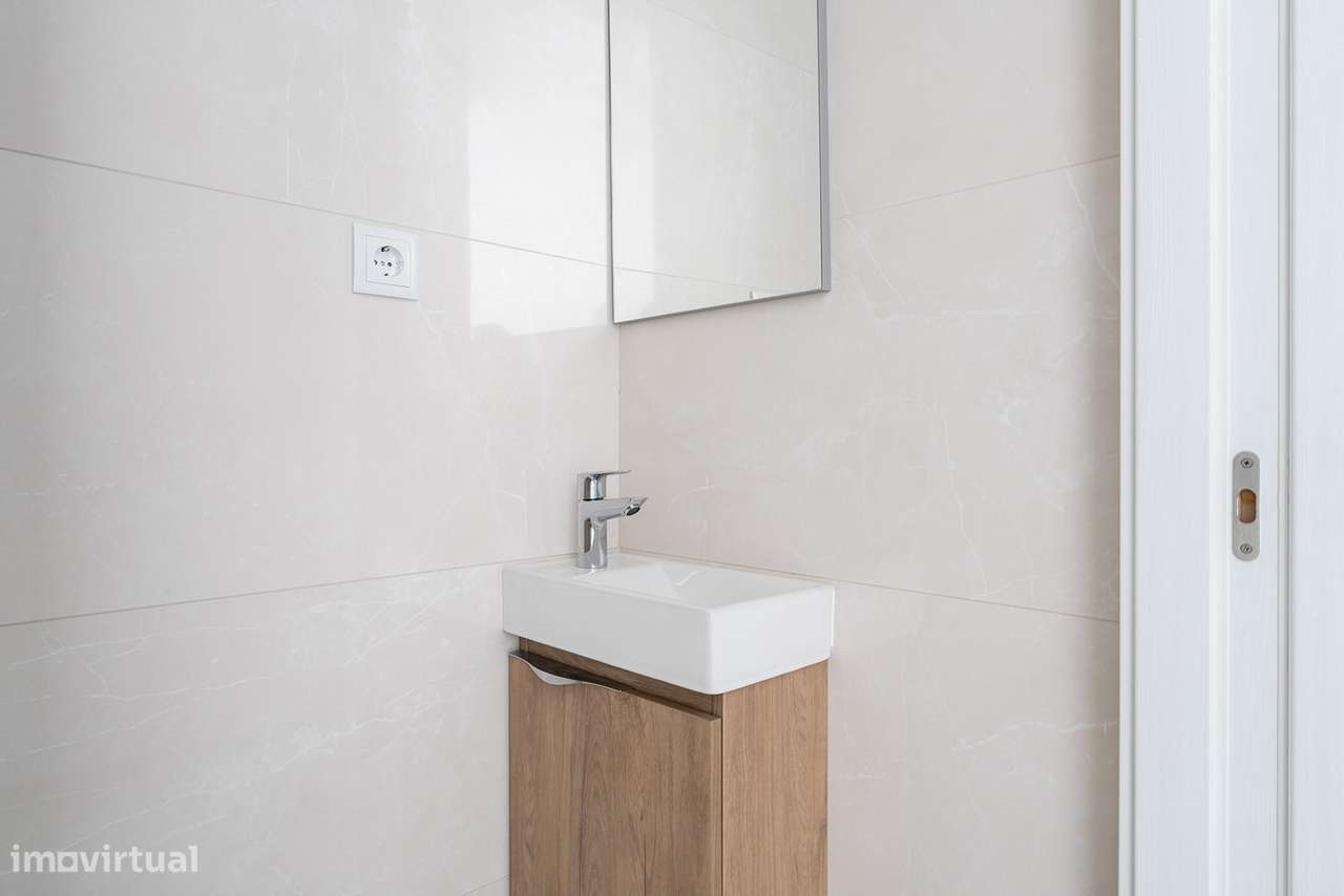 Apartamento T3 de luxo, NOVO, praia, vista mar, piscina!-17