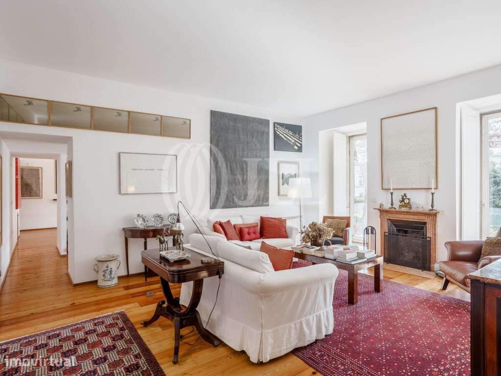 Apartamento T3+1, com jardim e piscina, no Príncipe Real - Grande imagem: 4/41