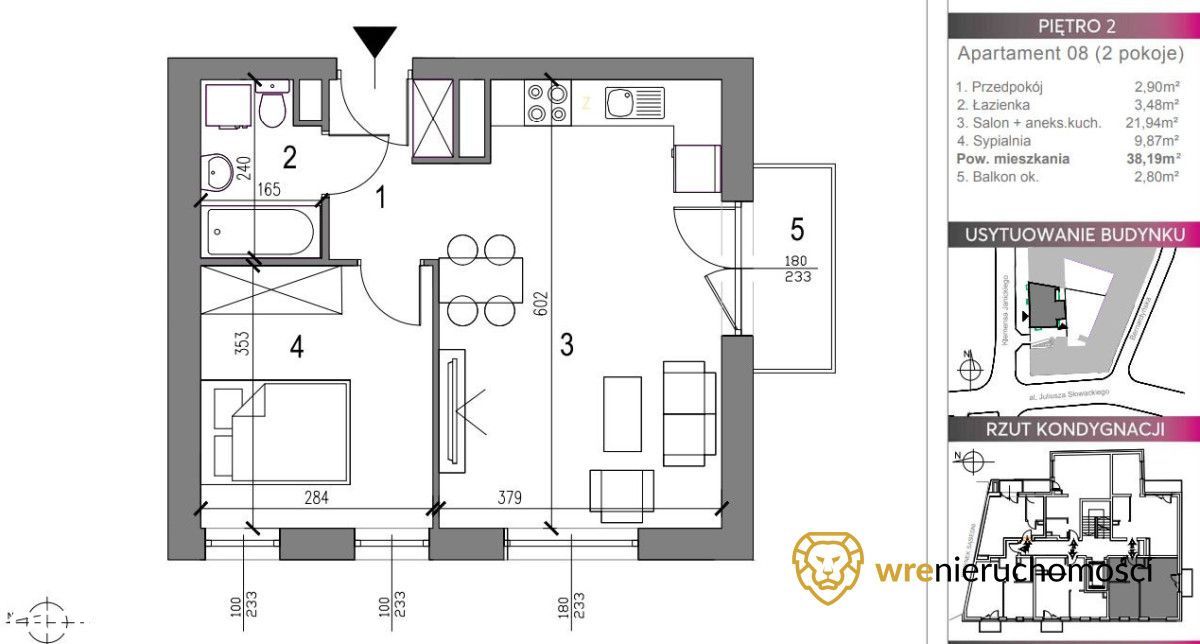 Prestiżowy apartament w samym sercu Wrocławia