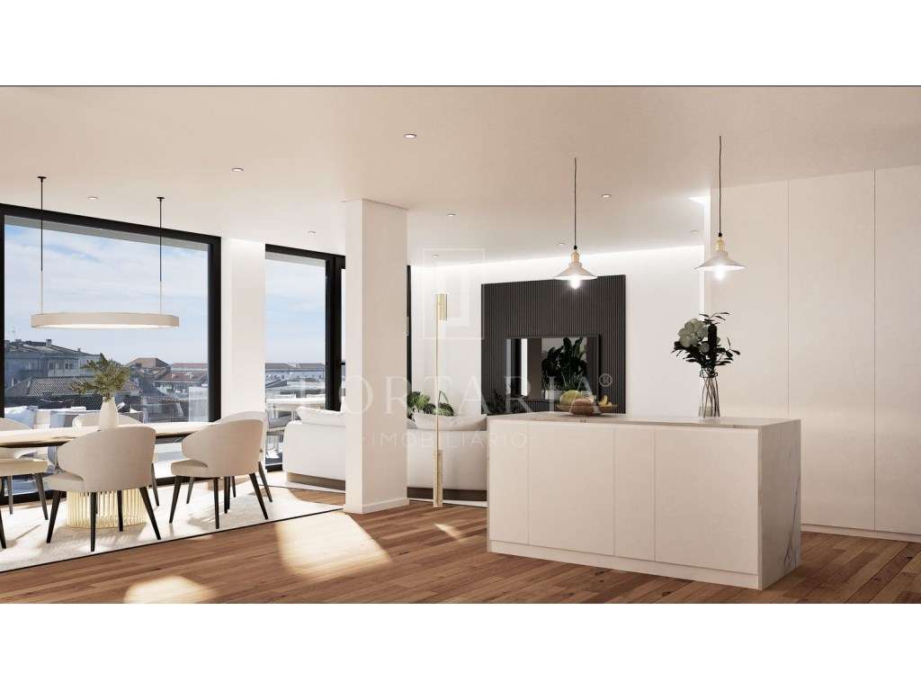 Apartamento T2 novo no centro de Aveiro, com garagem - Grande imagem: 4/25