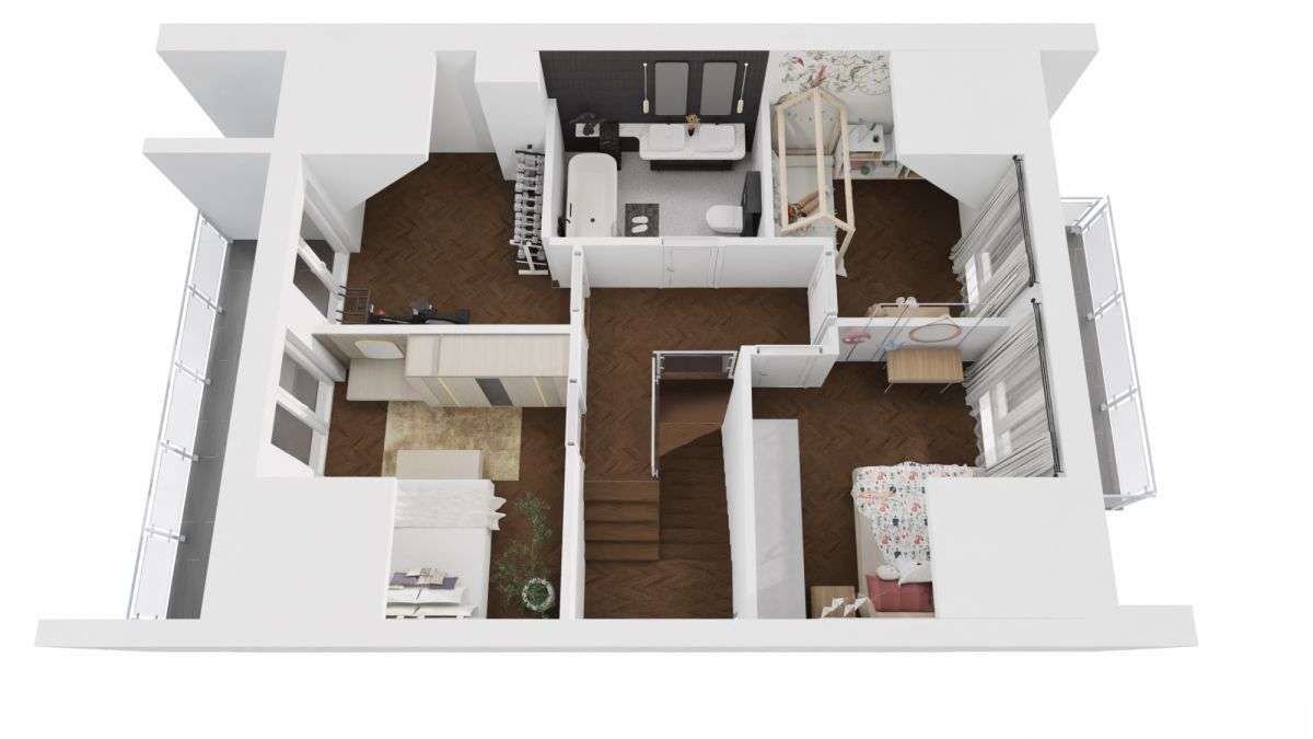 Dom w zabudowie szeregowej z dużą działką 4,5 ar - Pełny obrazek: 4/7