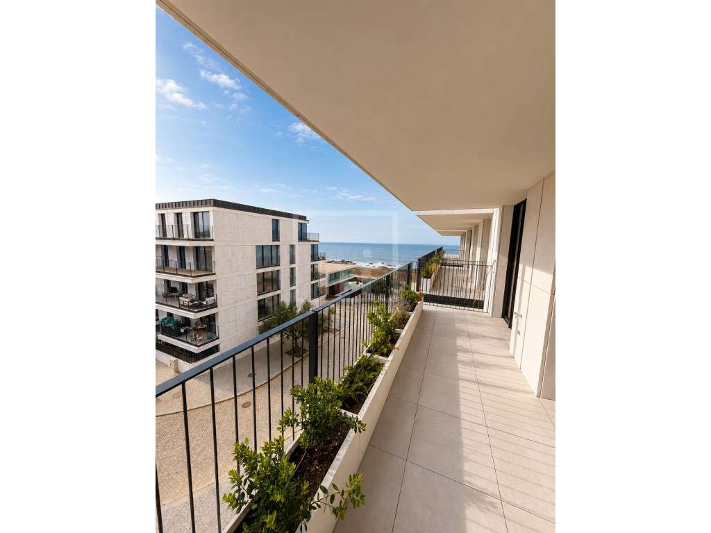 T2 - com Vista Mar em Canidelo - Novo edifício-12