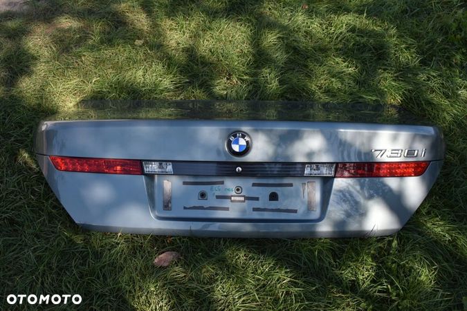 BMW E65 PRZED LIFT KLAPA TYLNA SCHIEFERGRUEN - 1