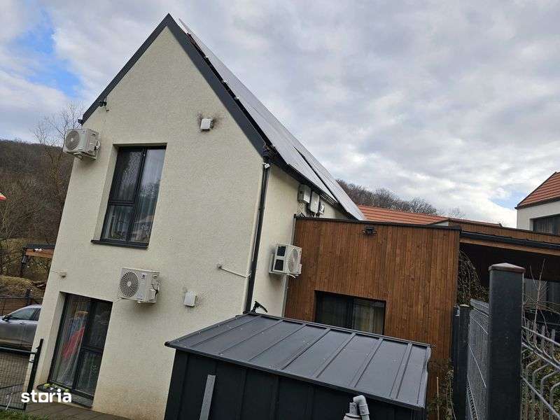 Casa Tautului P+1, 110mp, Teren 377mp Panouri+Baterie, Ventilatie, AC - Imagine principală: 4/8