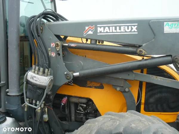 Renault , Claas Celtis 446 RX , ciągnik rolniczy z ładowaczem MX 100. - 12