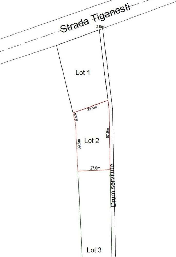 Vanzare teren Ciolpani, 1500 mp - Imagine principală: 5/8