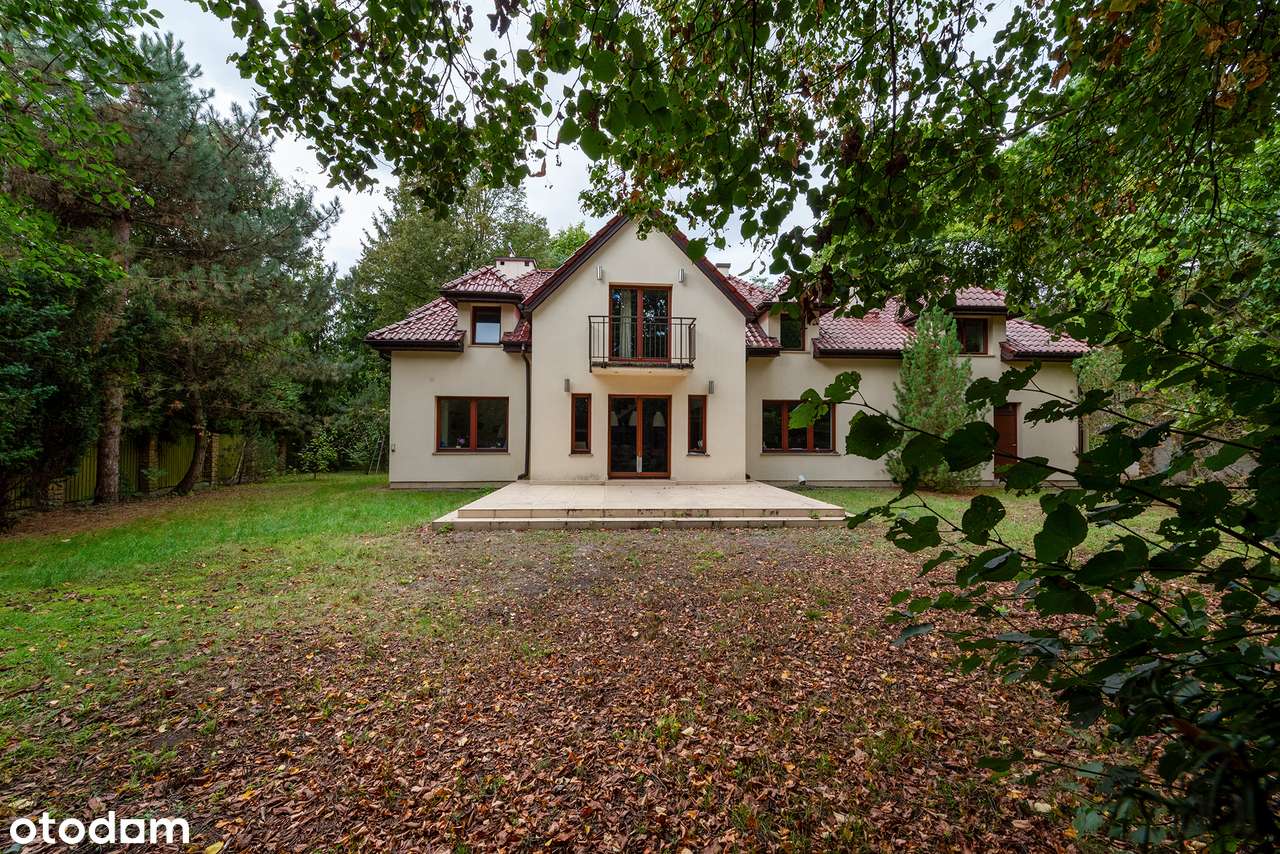 Dom wolnostojący Konstancin Jeziorna | Działka 2300m2, starodrzew-0