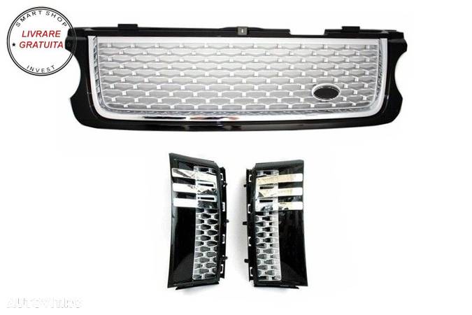 Pachet Exterior Autobiography Design Land Range Rover Vogue L322 (2002-2012) Grile- livrare gratuita - 17