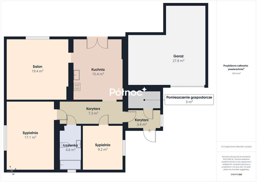Dom 80m2 z garażem Postoliska gm Tłuszcz - Pełny obrazek: 2/17