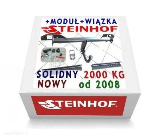 Polski Markowy Kompletny Nowy Hak Holowniczy Steinhof + Kula + Moduł + Wiązka do Opel Insignia 4/5-Drzwi Sedan Hatchback GWARANCJA + GRATIS - 1