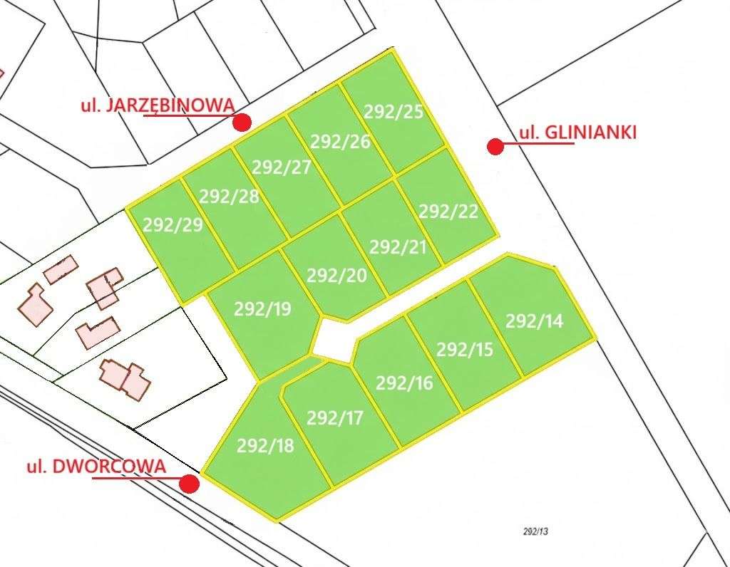 15 działek * Grębocin * Dom/Usługi/Lokata kapitału-0