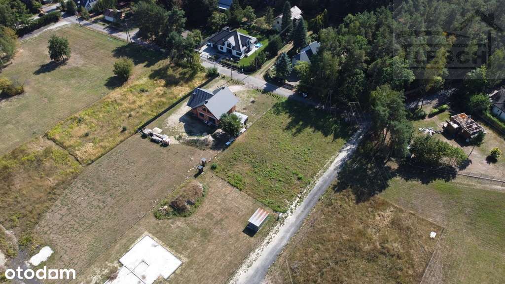 Pięknie położona działka w Kajetanach pod bliźniak-3