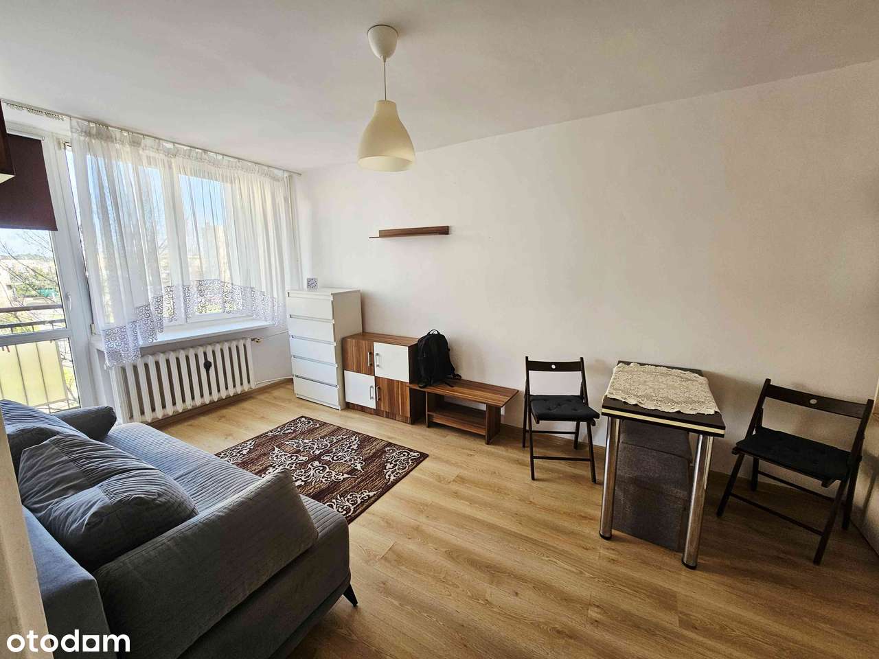 Przytulne mieszkanie z balkonem w centrum miasta - Pełny obrazek: 1/6