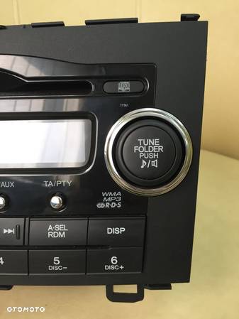 RADIO CD MP3 ORYGINAŁ HONDA CR-V III 3 39100-SWA-G101-M1  CQ-MH8671G - 7