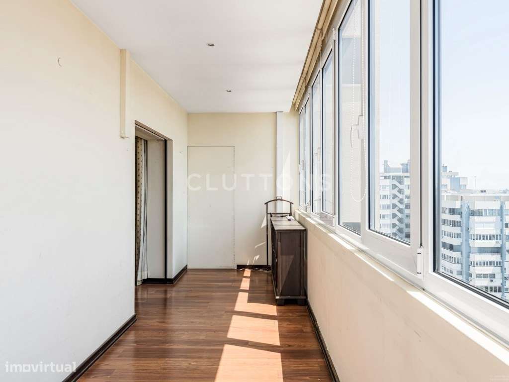 Viver com vista nas Torres do Restelo - Belém, Penthouse T4, varand...-23