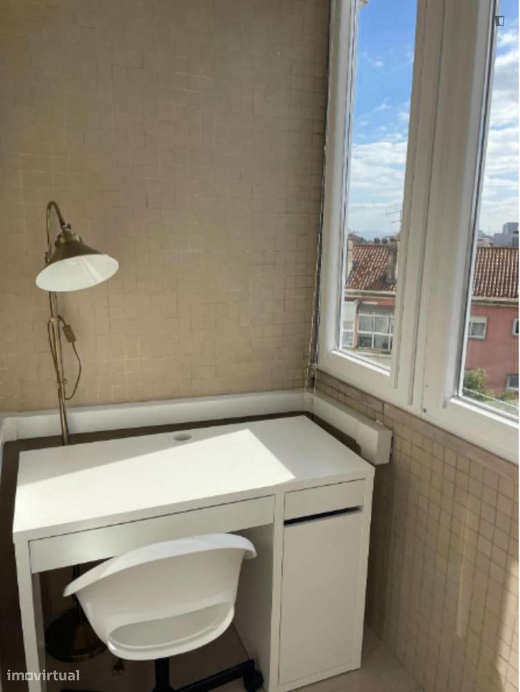 Quarto - localizado em Alvalade Lisbon - Grande imagem: 5/7
