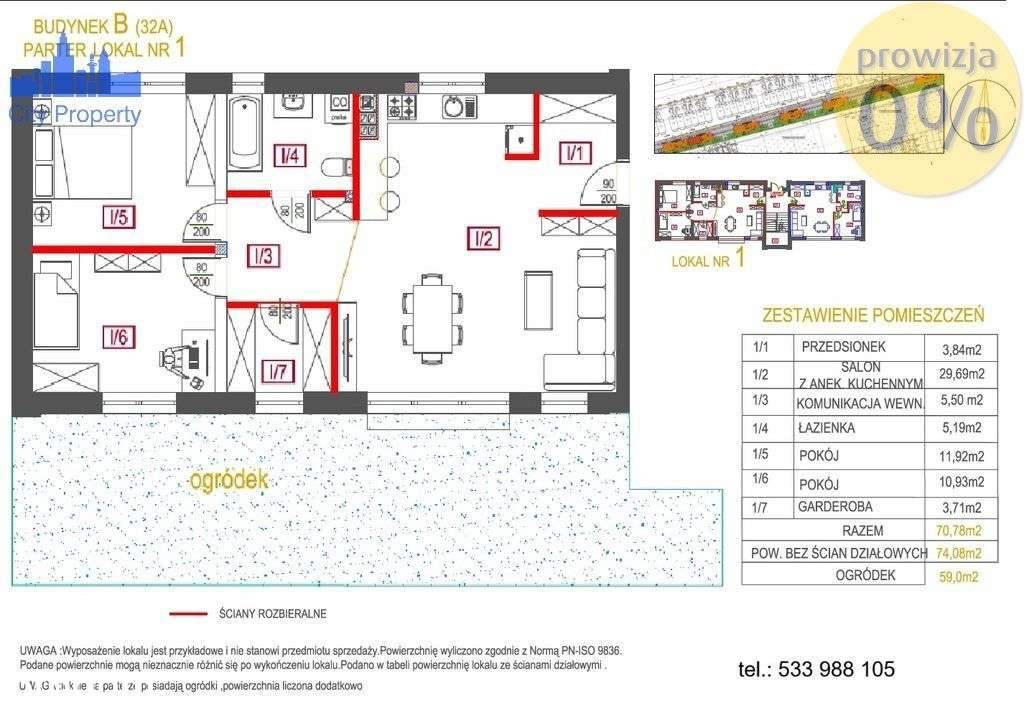 Marki 3pok. mieszkanie z ogródkiem-1