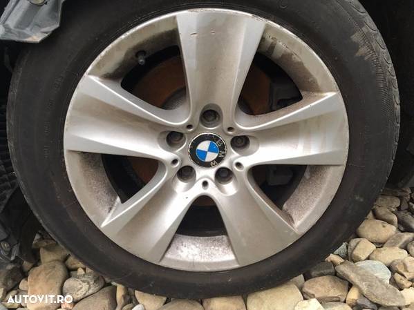 Set jante BMW pe 17'' F10 cu tot cu anvelope de vara ca noi. - 1